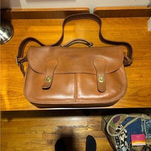 Coach Tan Leather musette Bag